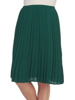 ・アコーディオンプリーツスカート/Green