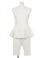 【GREED】60/8 HEAVY JERSEY Romper/OFF WHITE