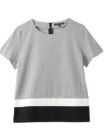 カラーブロッキングプルオーバー/ライトグレー(911)