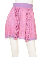 ソフトアンゴラボーダーフリルSK/PK