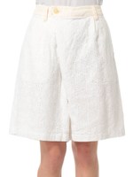 レースフレアショートパンツ/生成