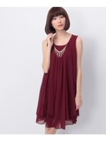 Dorry Doll ラッフルドレープワンピース/グリーン(022)