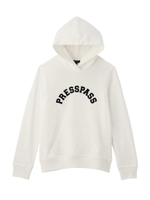 [S]フロッキープリントフーデッドプルオーバー/カーキ(027)