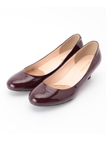 エナメルパンプス/ブラック(019)