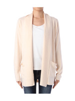 カシミアタッチトッパーカーディガン/オフホワイト(003)