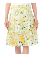 サマーフラワースカート/ブルー(192)