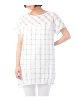 シャドーウィンドペンワンピース/オフホワイト(203)