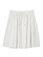 切り替えフレアスカート/ホワイト(001)