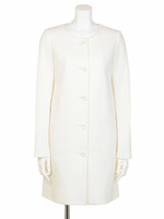 アンイーブンノーカラーコート/IVOY