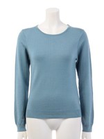 スカーフ付プルオーバー/ネイビー