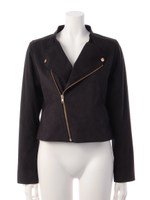 フェイクスエードライダース/黒