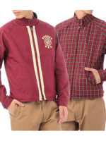 リバーシブルカレッジジャンバー/レッド系(064)