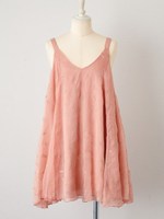 レオパードシフォンミニドレス/PINK