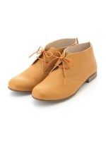甲深フラットシューズ/キャメル