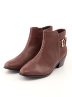 【12/10放送ヒルナンデス！紹介商品】ORiental TRafficベルトショートブーツ/Brown