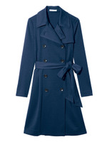 ＰＪ／ジャージーリトルトレンチ/ブラック