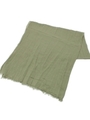 オーガニックコットンストール/グリーン系(021)