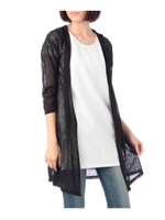 カーディガン×レース切替ワンピース/オフホワイト(003)