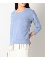 ストライプバックシャンカットソー/アイボリー(304)