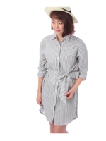 リネンシャツワンピース/オフホワイト(003)