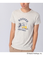 POPEYE杢調プリントカットソー(ポパイ)/ライトグレー(911)