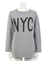 【BARNS×ROSE BUD】RAGRAN/S P/O/BLACK