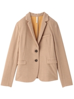 ウール混ジャージテーラードジャケット/ベージュ系(450)