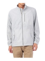 トゥース柄タフタ素材カジュアルブルゾン/アイボリー(104)