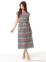 マルチボーダーマキシＯＰ/ネイビー系