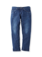 LEE バンダナ付クロップドデニム/ライトブルー(091)