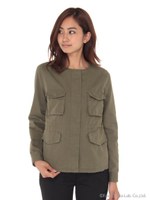 ミリタリーブルゾン/カーキ