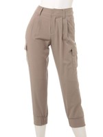 裾ゴムカーゴPT/ベージュ