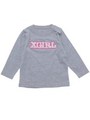 L/S TEE FLUFFY LOGO/ホワイト