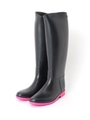 meduse レインロングブーツ/ブラック(019)