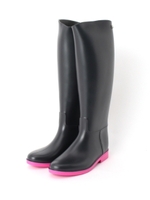 meduse レインロングブーツ/ブラック(019)