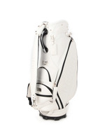 クロコ型押しゴルフバッグ/ホワイト(004)
