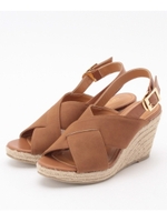 クロスストラップサンダル/イエロー(032)