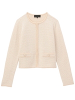 コットン混カーディガンニット/ネイビー(493)