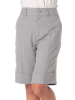 ストライプハーフパンツ/Light Gray