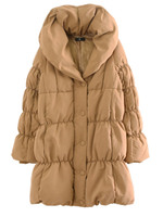 ダウンコート/キャメル