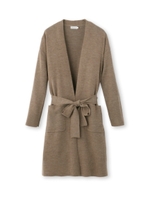 ロングトッパーカーディガン/ブラック(019)