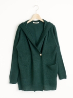 ロングフードハオリ/キャメル