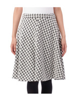 千鳥ジャカードスカート/ホワイト(402)