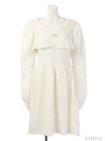 SUGAR BUNNY KNIT ONE-PIECE/PINK