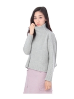 Traditional Weatherwear リブハイネックニットトップス/グレー(012)