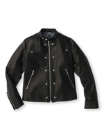 ホースレザー ライダース/ブラック(019)