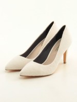 ポインテッドトゥハイヒールパンプス/BLUE