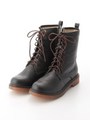 【F i.n.t】レースアップエンジニアブーツ/BORDEAUX