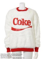 【JOYRICH×COCA-COLA】Coke Fur Pull Over/RED