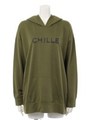 【chille anap】CHILLEロゴフードチュニック/KHA